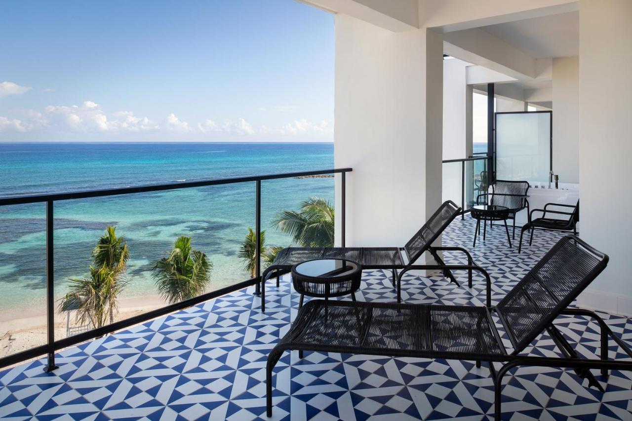 Ocean Eden Bay (Adults Only) 호텔 Spring Rises 외부 사진 Ocean view from a suite at the Iberostar Grand Hotel Bávaro