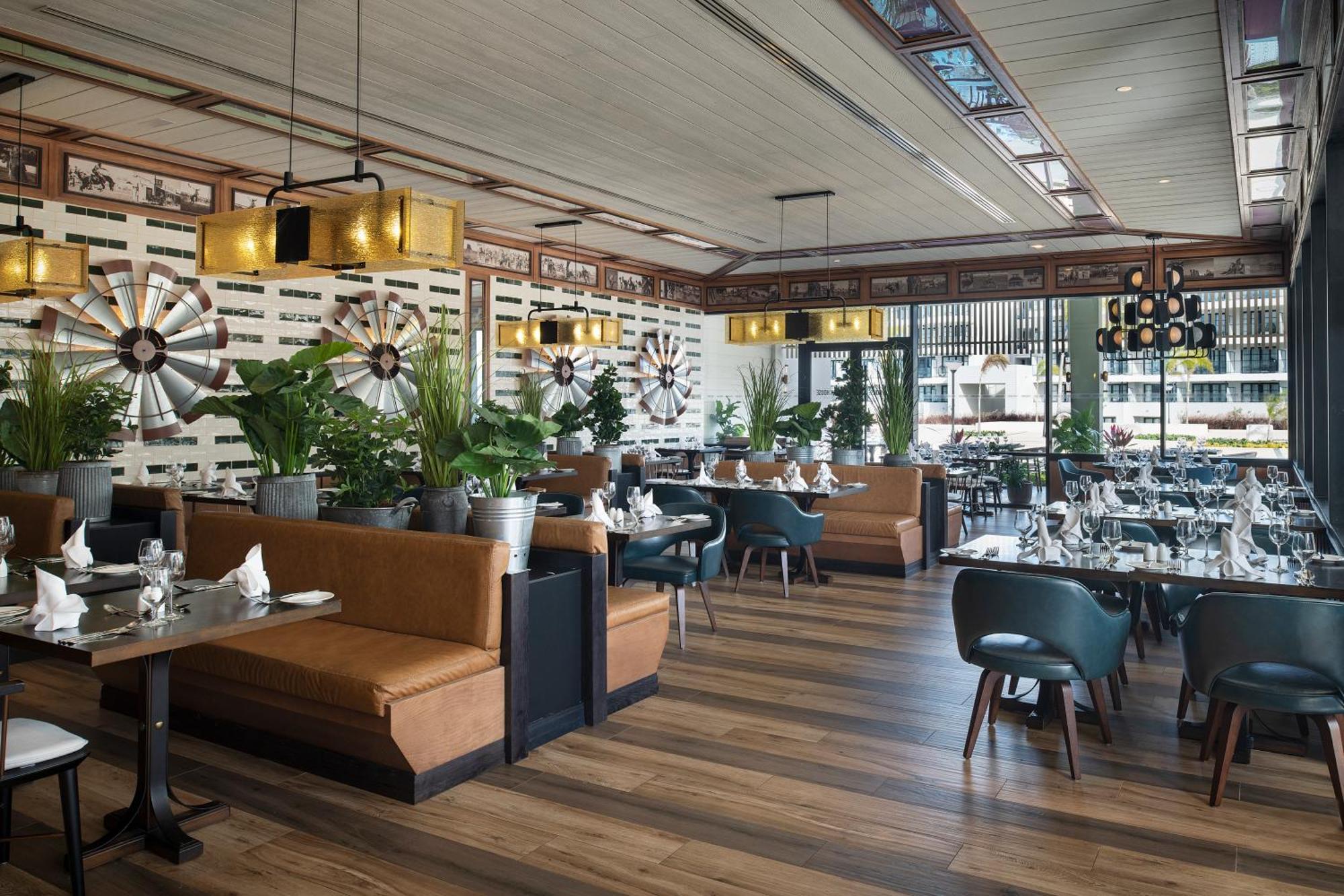 Ocean Eden Bay (Adults Only) 호텔 Spring Rises 외부 사진 Interior of the restaurant